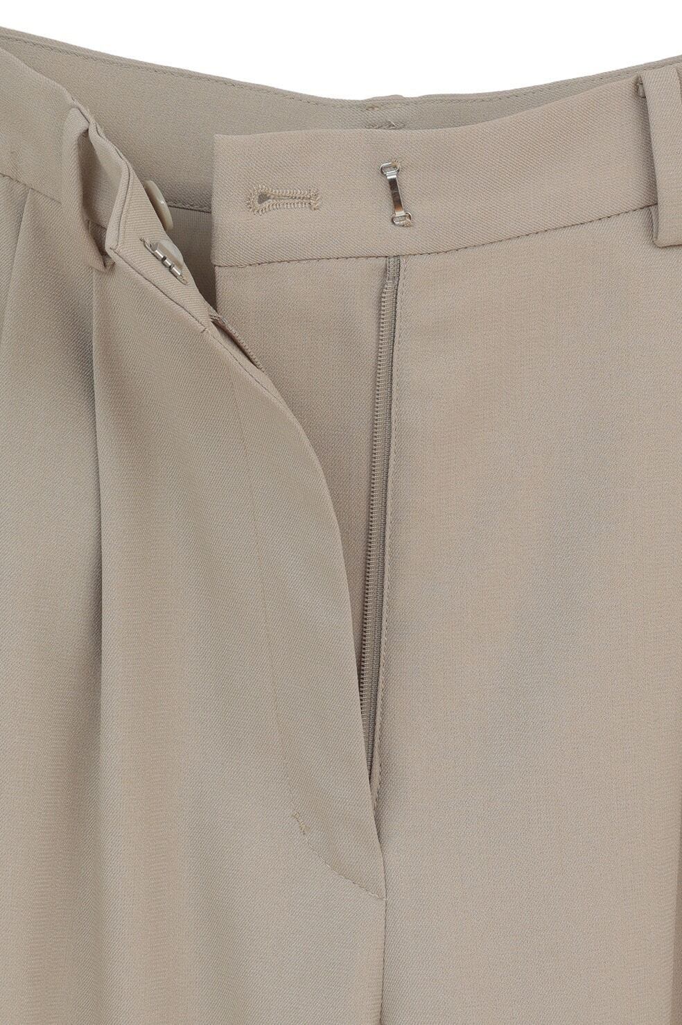 CLANE(クラネ) BASIC TUCK PANTS BEIGE | サウスオレンジ｜メンズ