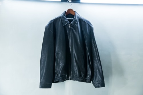 SEVEN BY SEVEN レザージップアップブルゾン