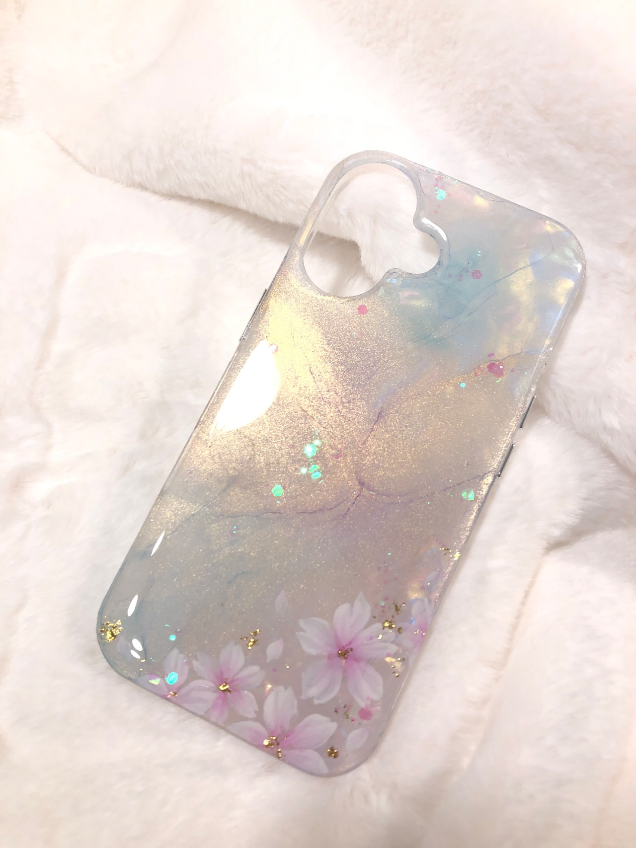 【iPhoneケース】春霞（はるがすみ）桜