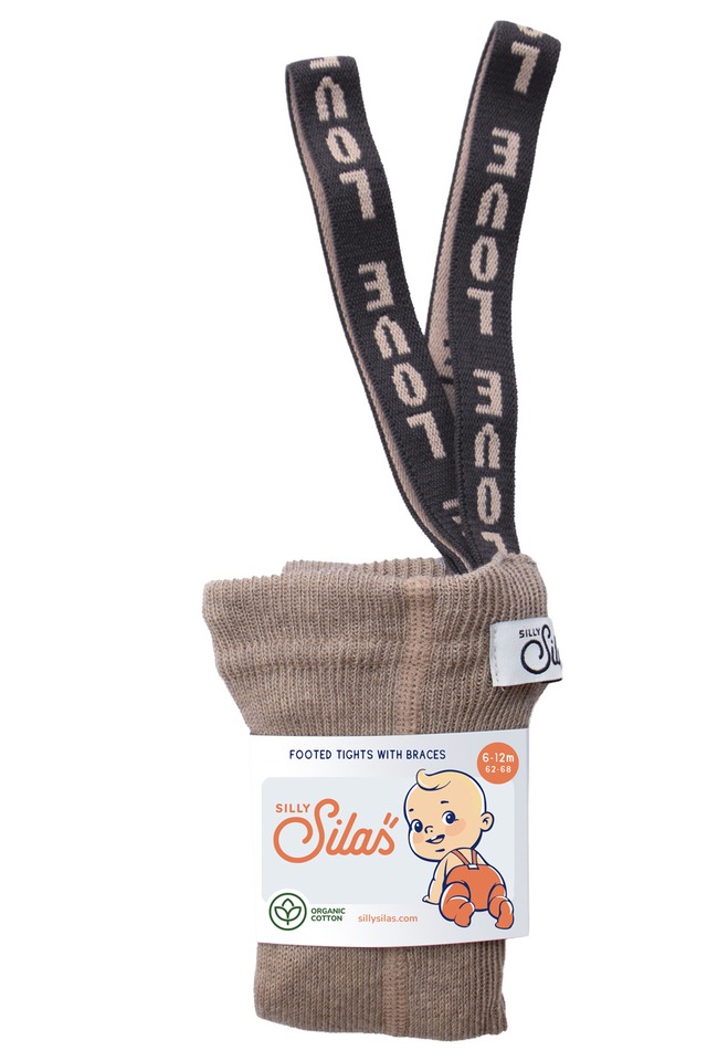 SILLY Silas Footed Collection Peanut Blend Patterned