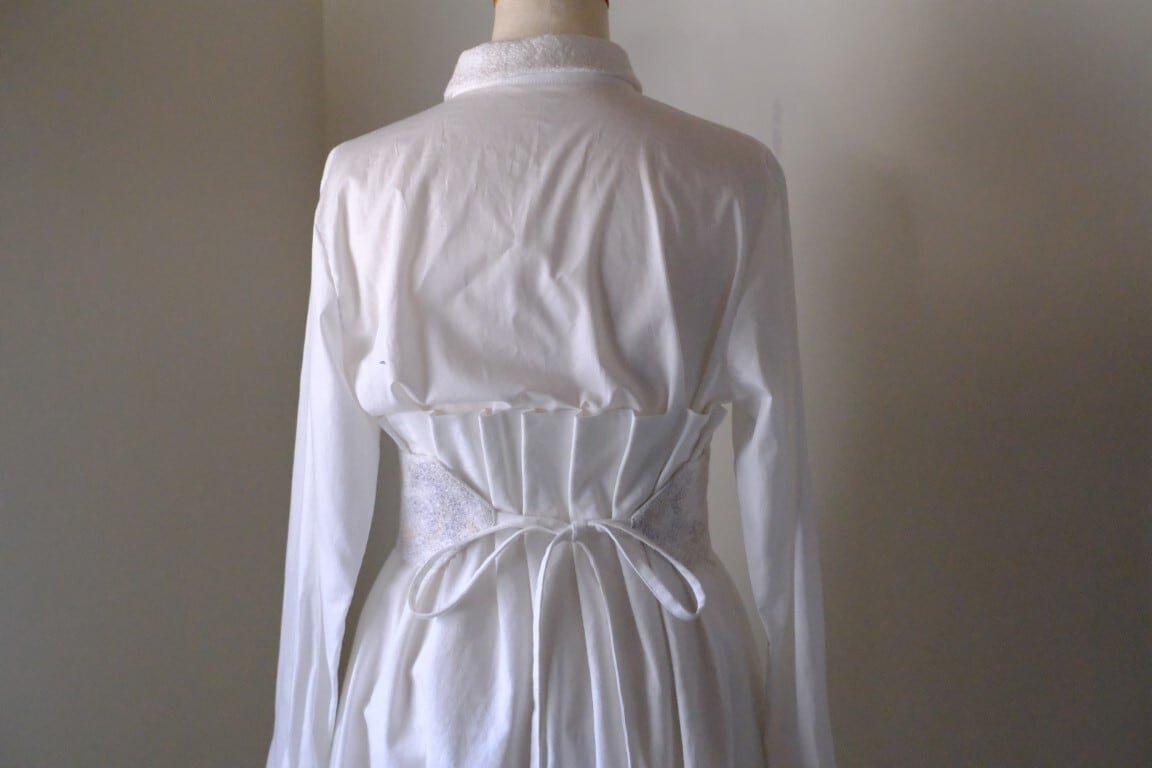 タックスカートとベルトのセット CL-068(WH)