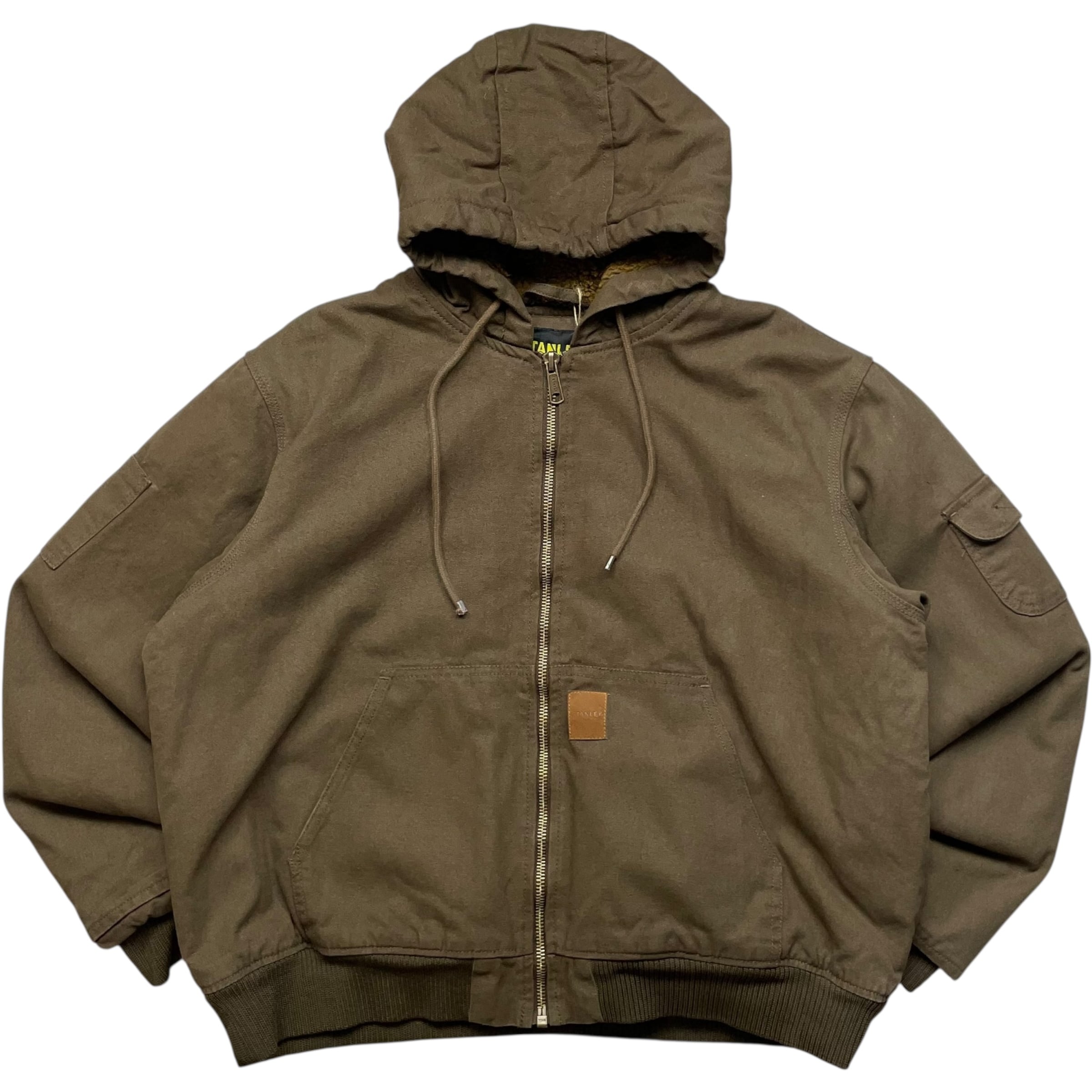 《XL》 STANLEY ダックジャケット ワークジャケット 裏ボア ブラウン no.9195