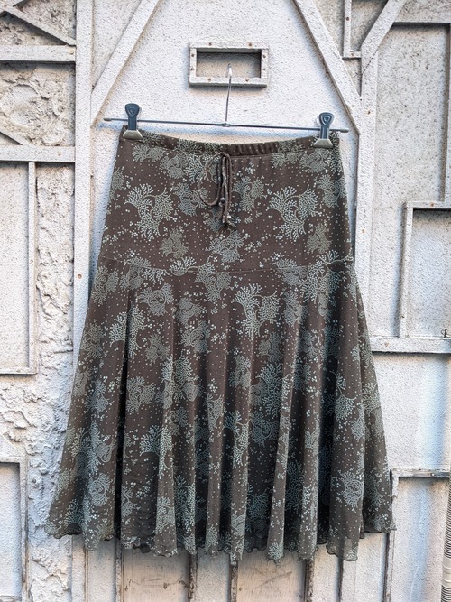 "FAIRY GRUNGE" polyester skirt
