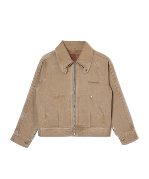 【SUGARHILL】"CAR SERVICE" ZIP LACING JACKET
