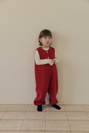 韓国子供服 / 26Autumn / 〖取寄〗MOME / デイリーリブTシャツ / キッズ服 /ナチュラル服 / 秋服 *XS~XL*