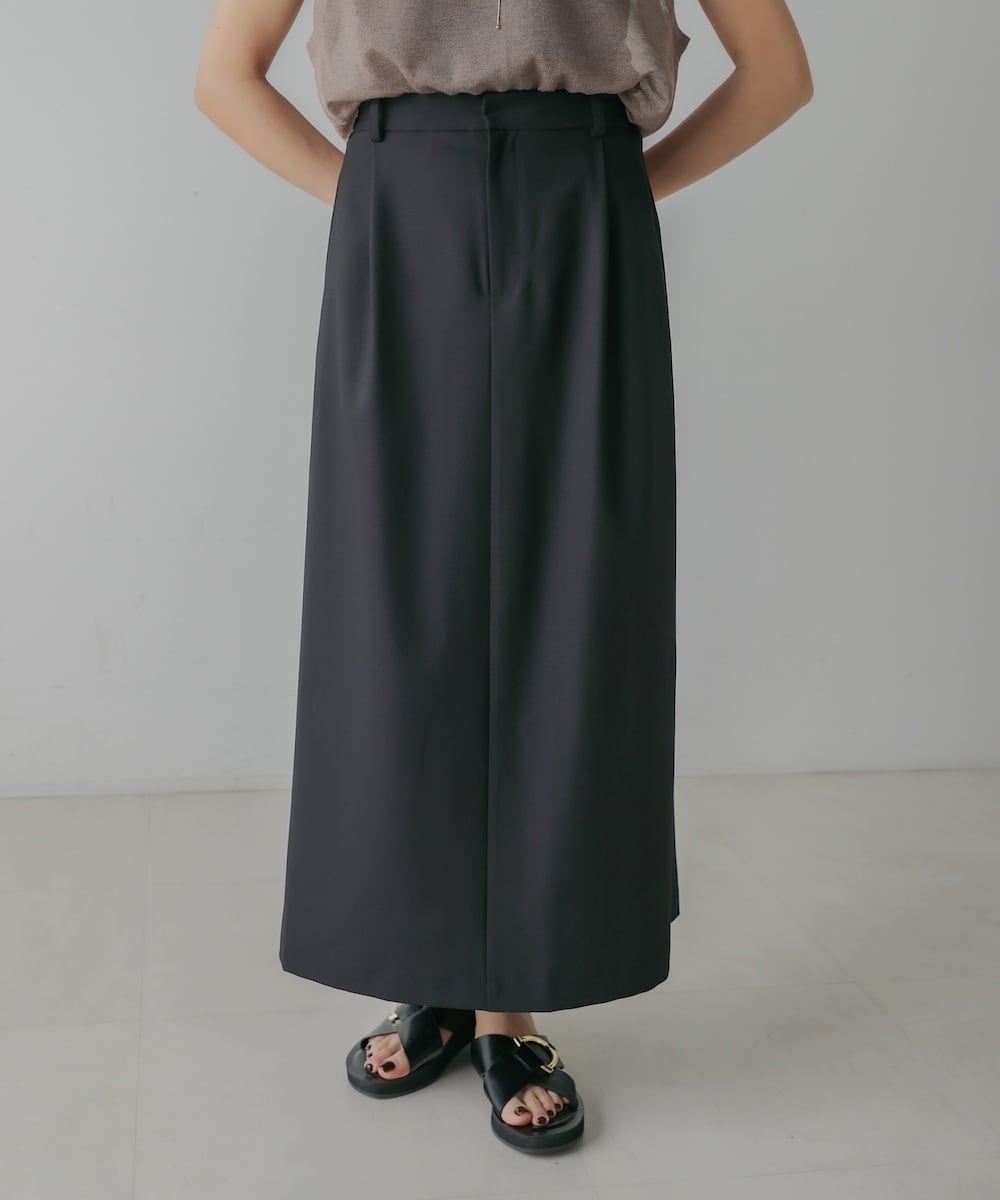 LINEN LIKE SKIRT (リネンライクスカート)【5523017】