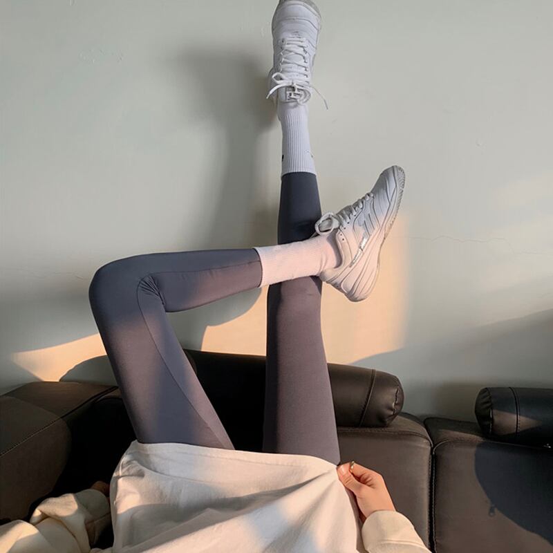 レギンス スプリングハイウェストスリムパンツ 春物 萌量不足61894499741