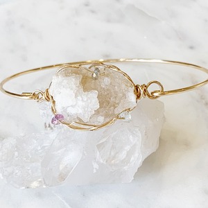 natural stone bangle