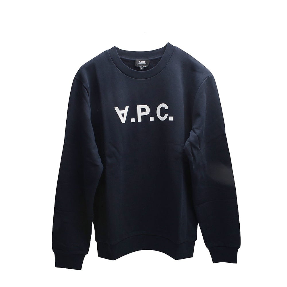 アーペーセー A.P.C. SWEAT STANDARD GRAND VPC トレーナー M27907-COHBN-TIQ-M メンズ レディース ネイビー スウェット アーペーセー A.P.C. SWEAT STANDARD GRAND VPC トレーナー M27907