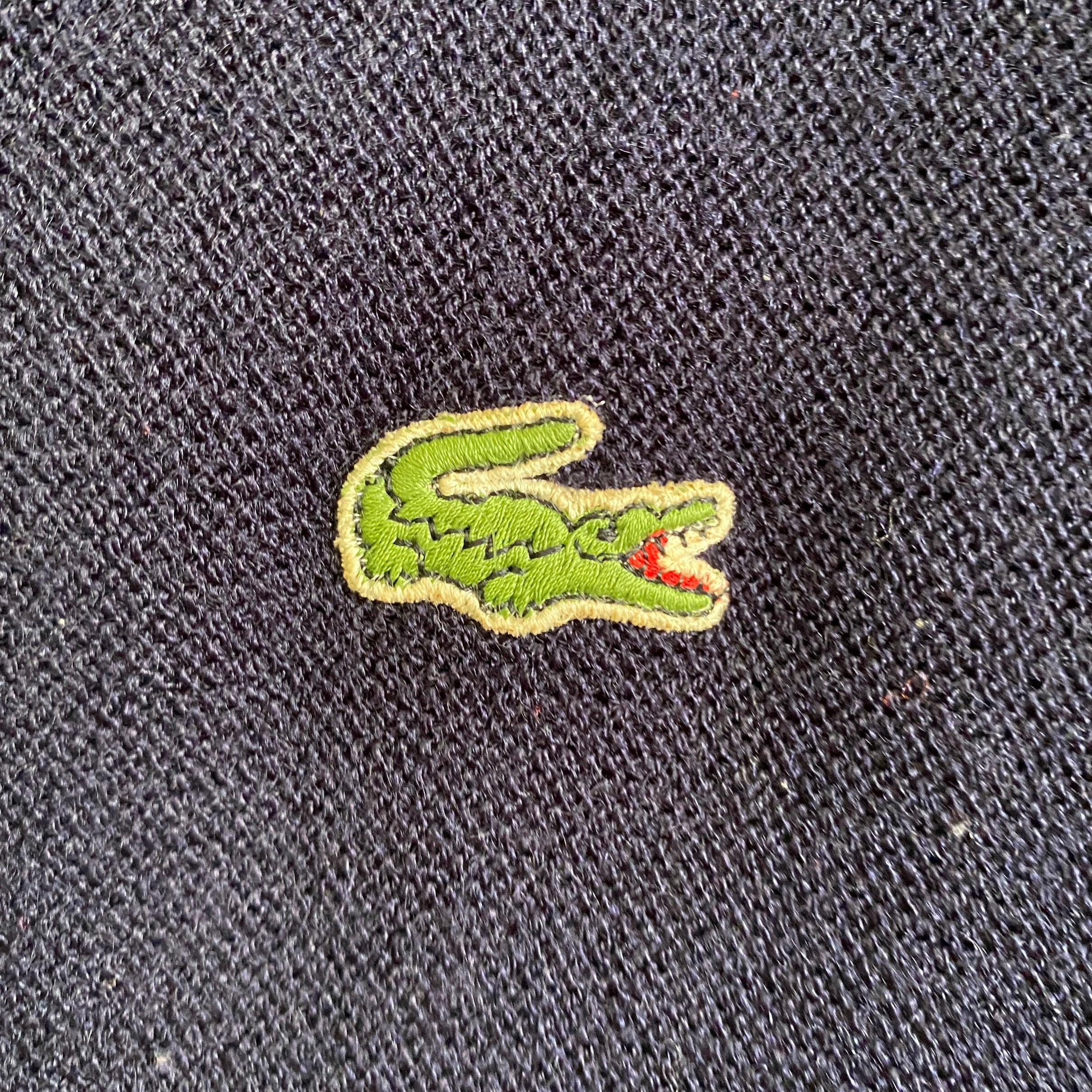 70年代〜80年代 スペイン製 LACOSTE ラコステ アクリル ニット