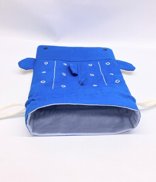 ジンベイザメ　巾着袋　給食袋｜とりさん工房ーかわいいハンドメイドポーチ