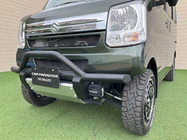 エブリイDA17用】CROSSフロントショートバンパー | CARPARADISE 