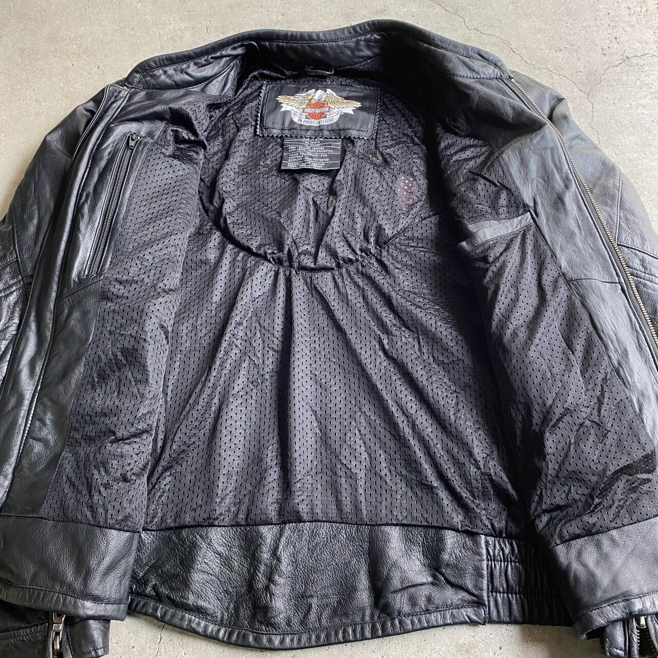 00年代 HARLEY-DAVIDSON ハーレーダビッドソン ワッペン シングル 