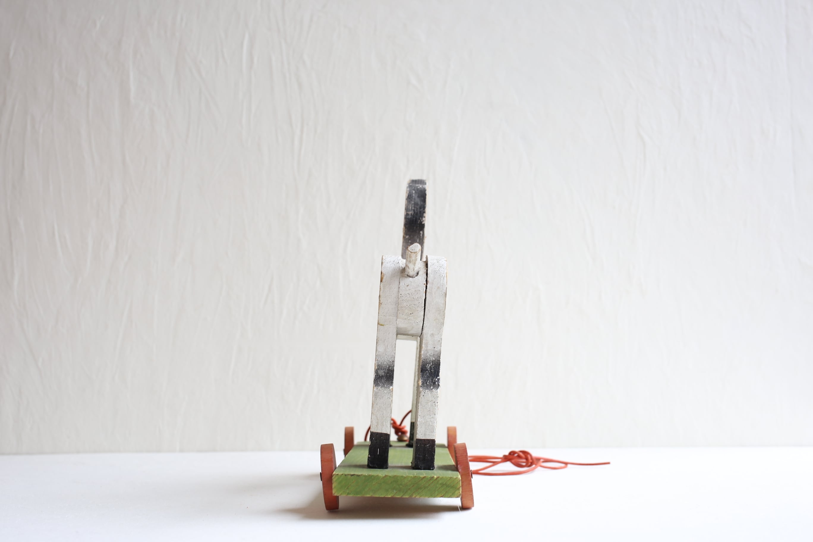 フランス アンティーク ヴィンテージ 木製 馬のおもちゃ プルトイ N