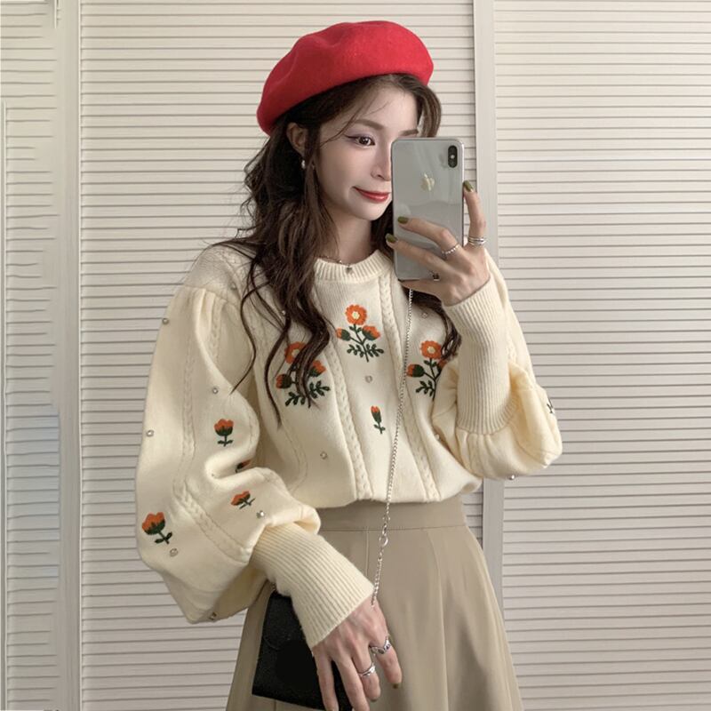 セーター オータムウィンタールーズレッド スプリング 春物 秋物 冬物 萌量不足41010145378