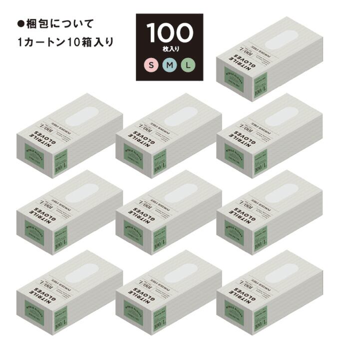 ニトリル手袋（白）【Sサイズ】1000枚 | X-Store