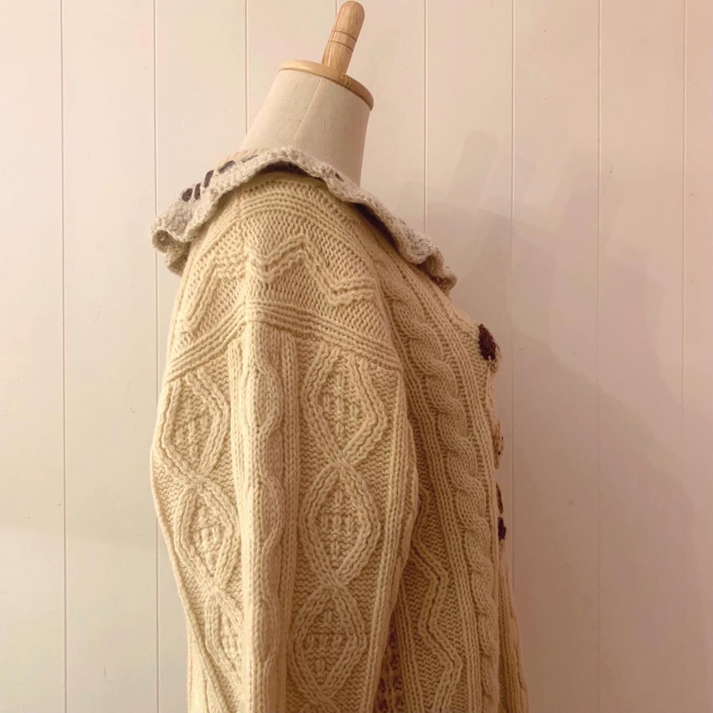 remake : oatmeal cookie aran sweater