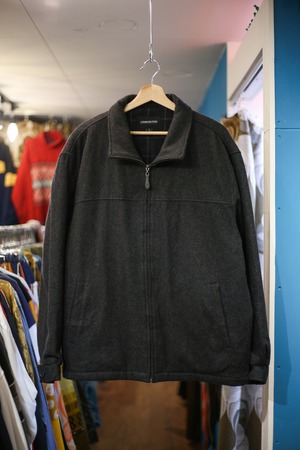 LONDON FOG dark gray wool jacket