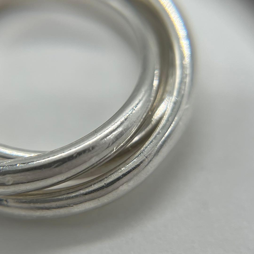 ティファニー TIFFANY トリニティリング 3連リング 13号 SV925 | Refind