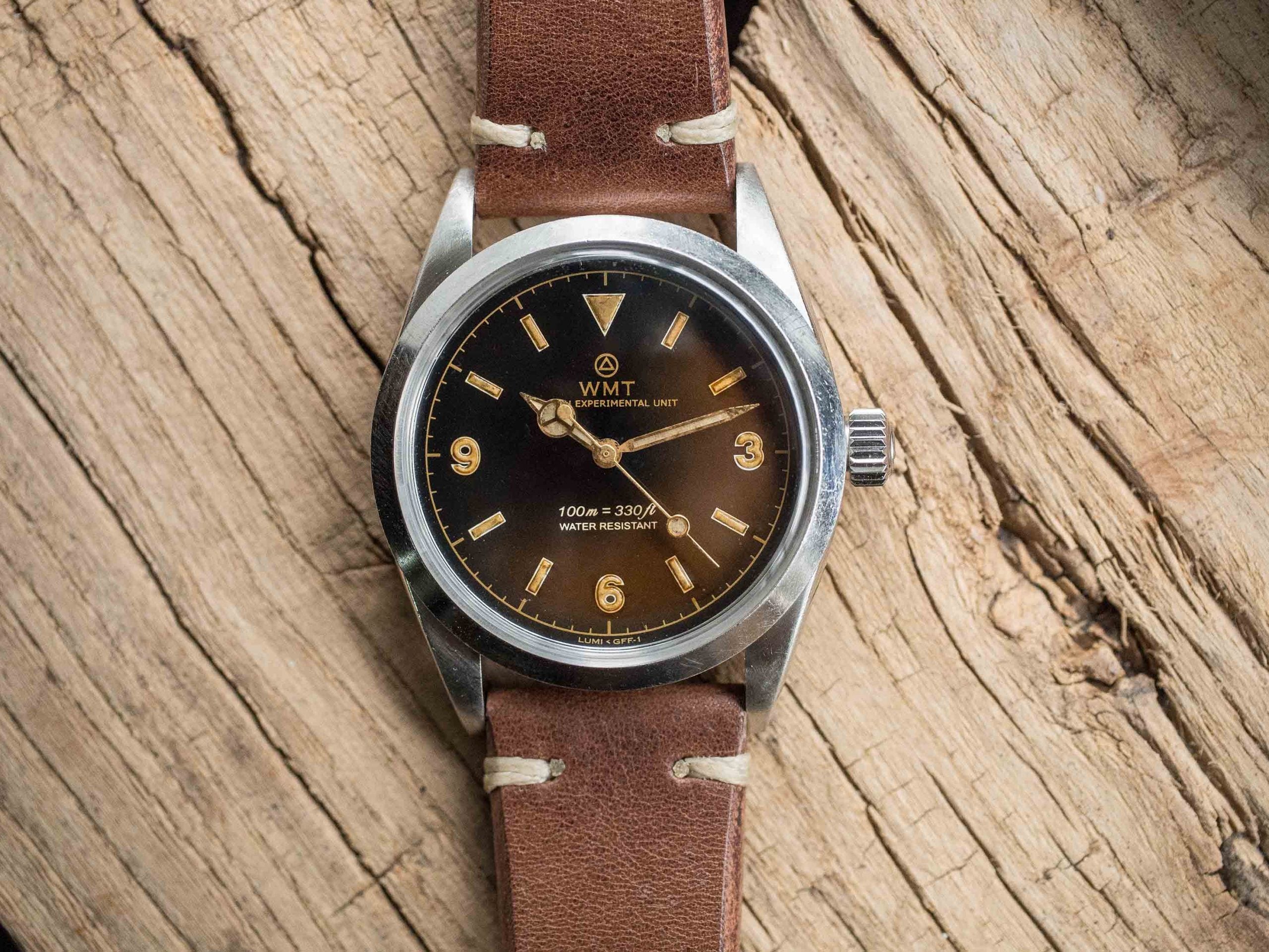 WMT Barracuda – Tropical Brown / Aged Edition / Metal Bracelet +