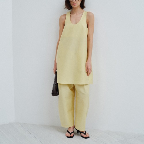 Minimalist Long Tank Tunic  T4371