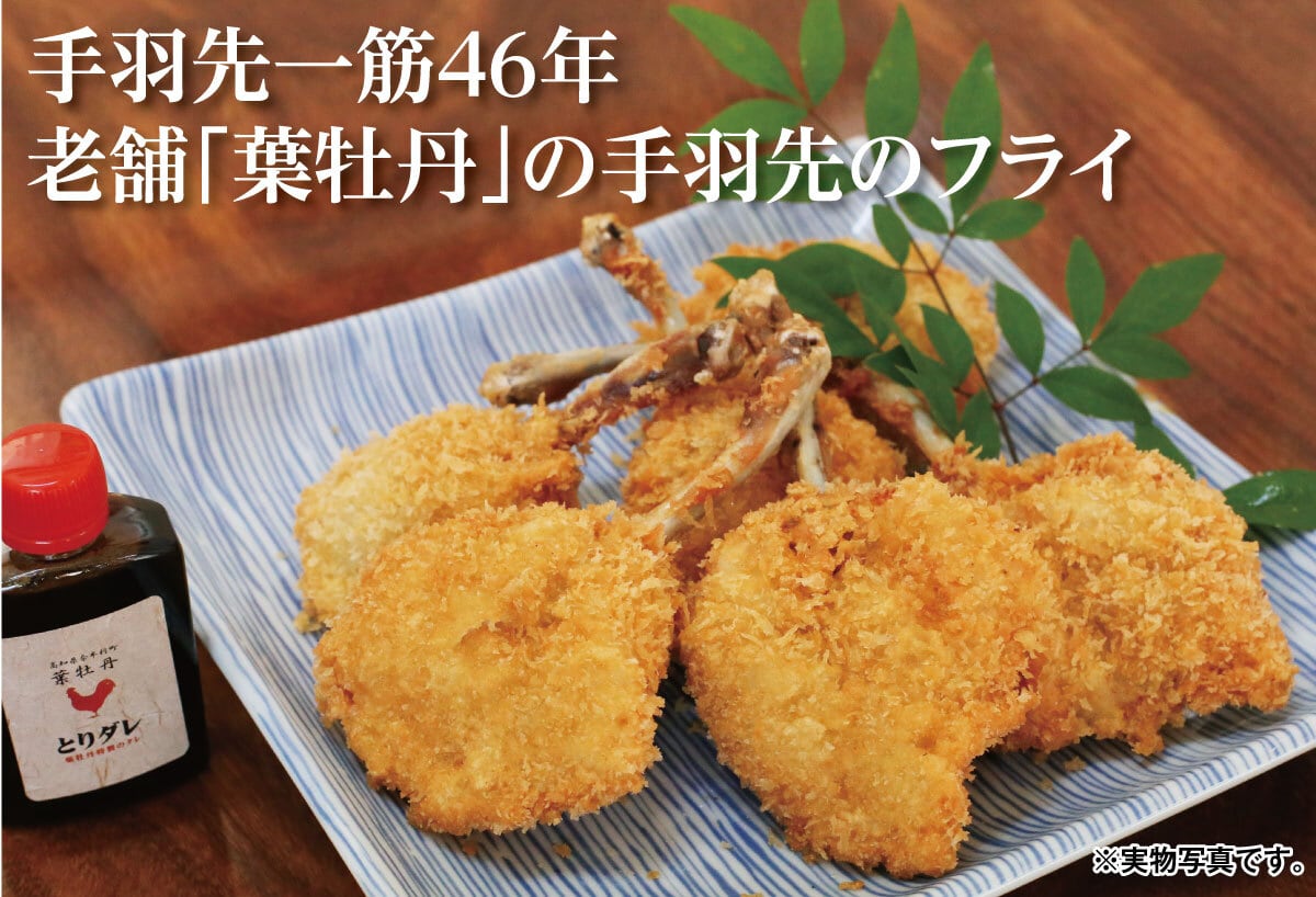 なはりの郷マルシェ　米ヶ岡鶏の手羽先フライセット(特製タレ付き)　通販SHOP