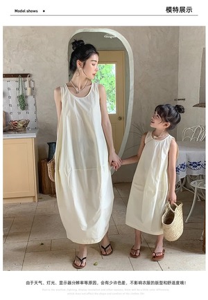 ノースリーブワンピース Mam