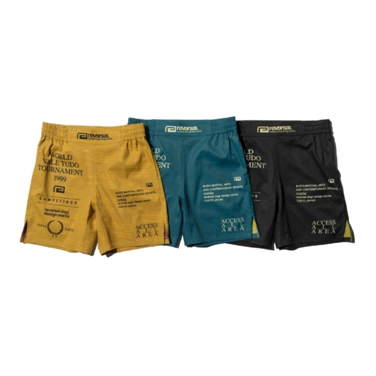 reversal】WVT FIGHT SHORTS（BASIC LENGTH / with POCKET）ファイト