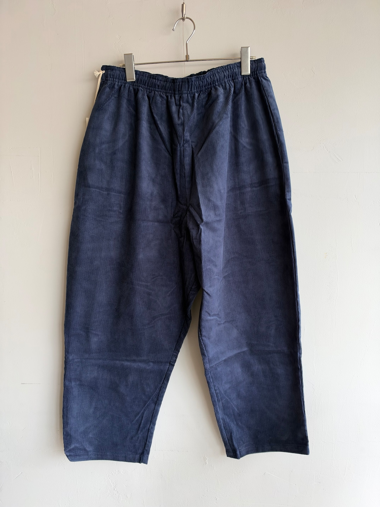 VOIRY SUNDAY PANTS-CORDUROY IVORY NAVY