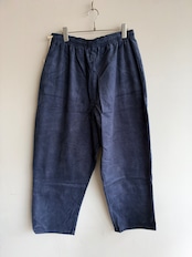 VOIRY SUNDAY PANTS-CORDUROY IVORY NAVY