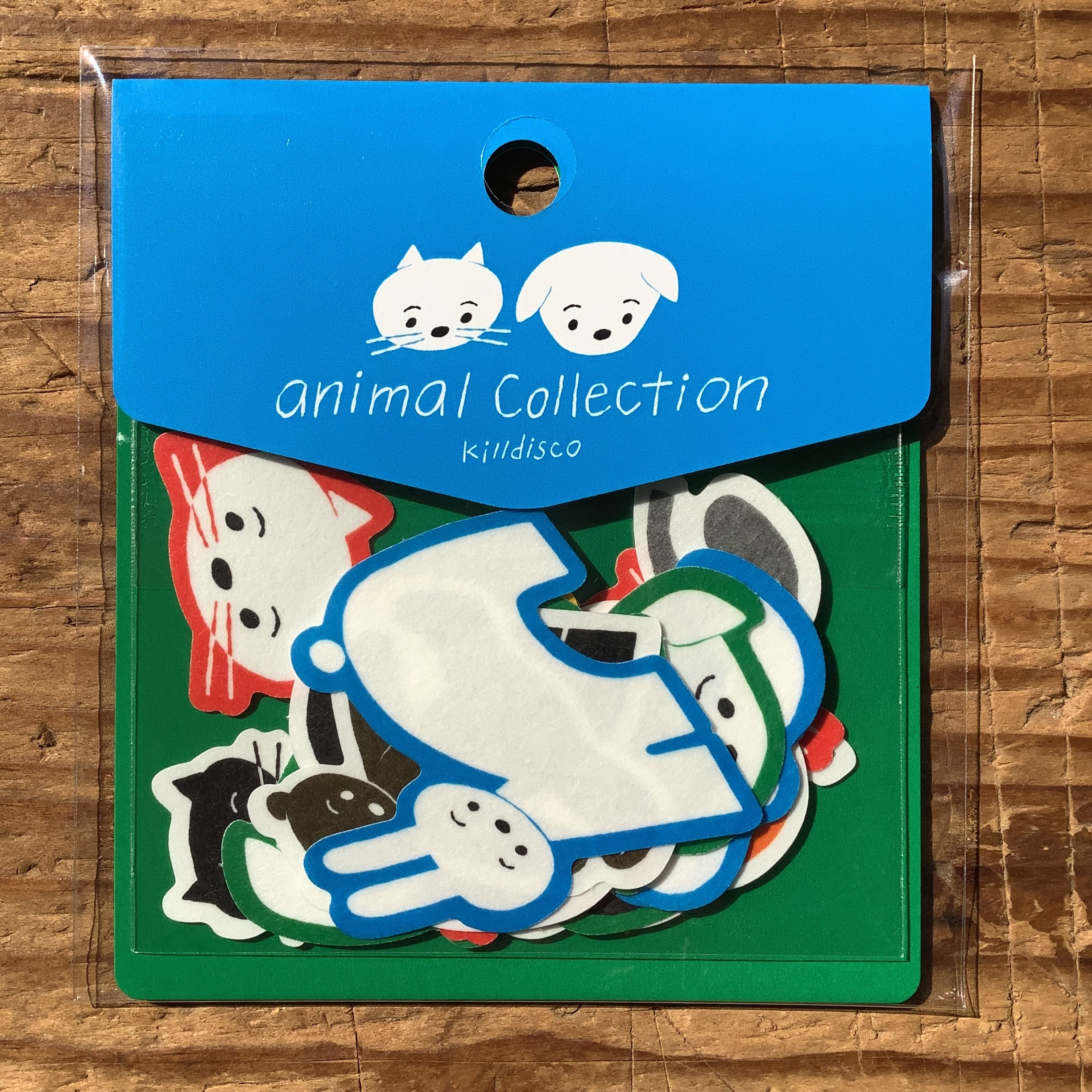 killdisco／フレークシール・animal collection | POLKA