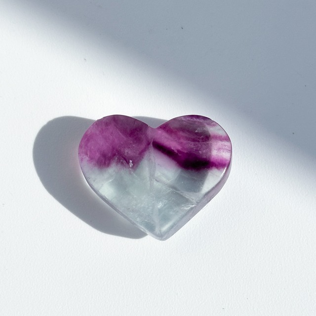 レインボーフローライト ハート11◇ Rainbow Fluorite ◇天然石・鉱物・パワーストーン