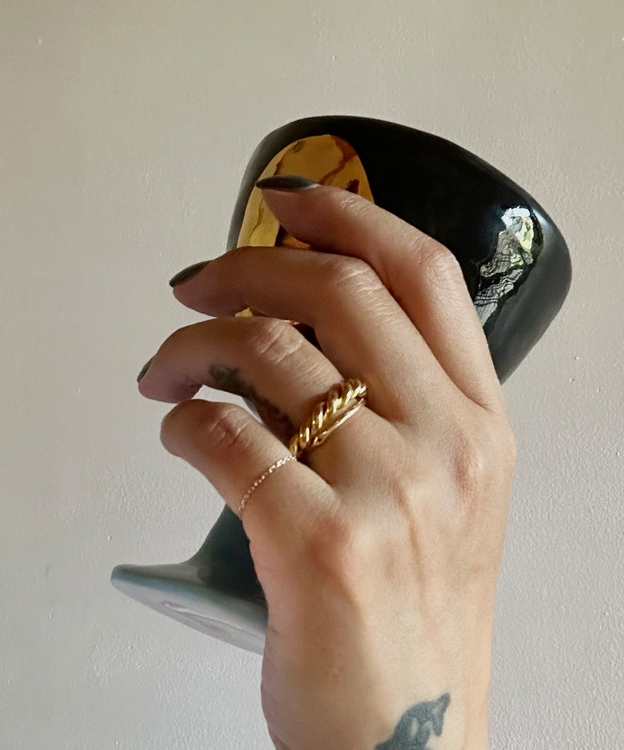 【KUWARTO】10Kチェーンリング/923053