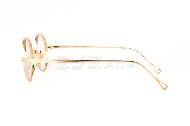 KameManNen メガネ KMN-99 GD ラウンド 丸眼鏡 ボストン カメマンネン 鯖江 日本製 正規品-3枚目