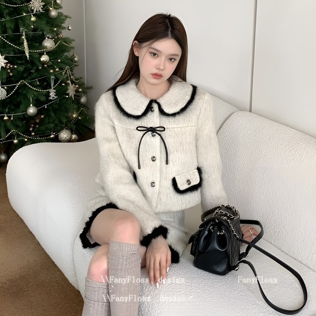 恋するリボンツイードセットアップ ♥LA192