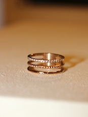 Layer zirconia ring