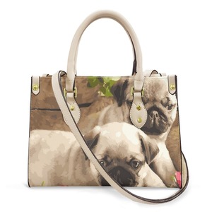 Hand bag  -cute puppies-　　bg30