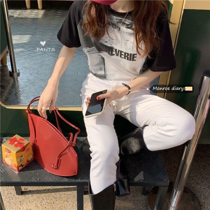 ルーズカラーTシャツ サマー 夏物 モンロー70139927433