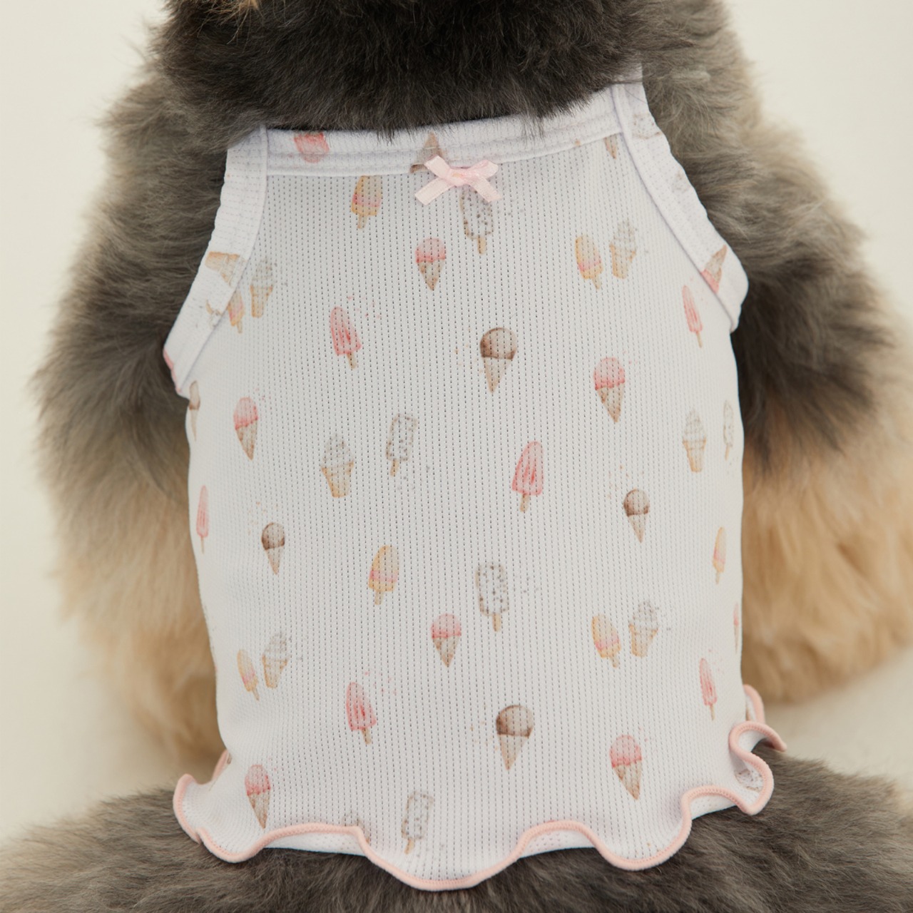 【予約】[ thesallyslaw ] Dewy Cooling Top｜Gelato - 1