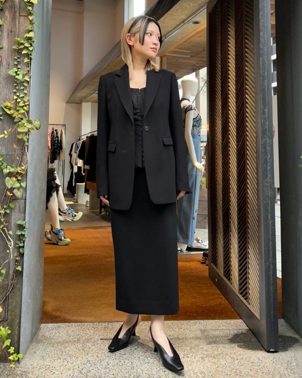 25SS】Mame Kurogouchi マメ クロゴウチ / Acetate Polyester