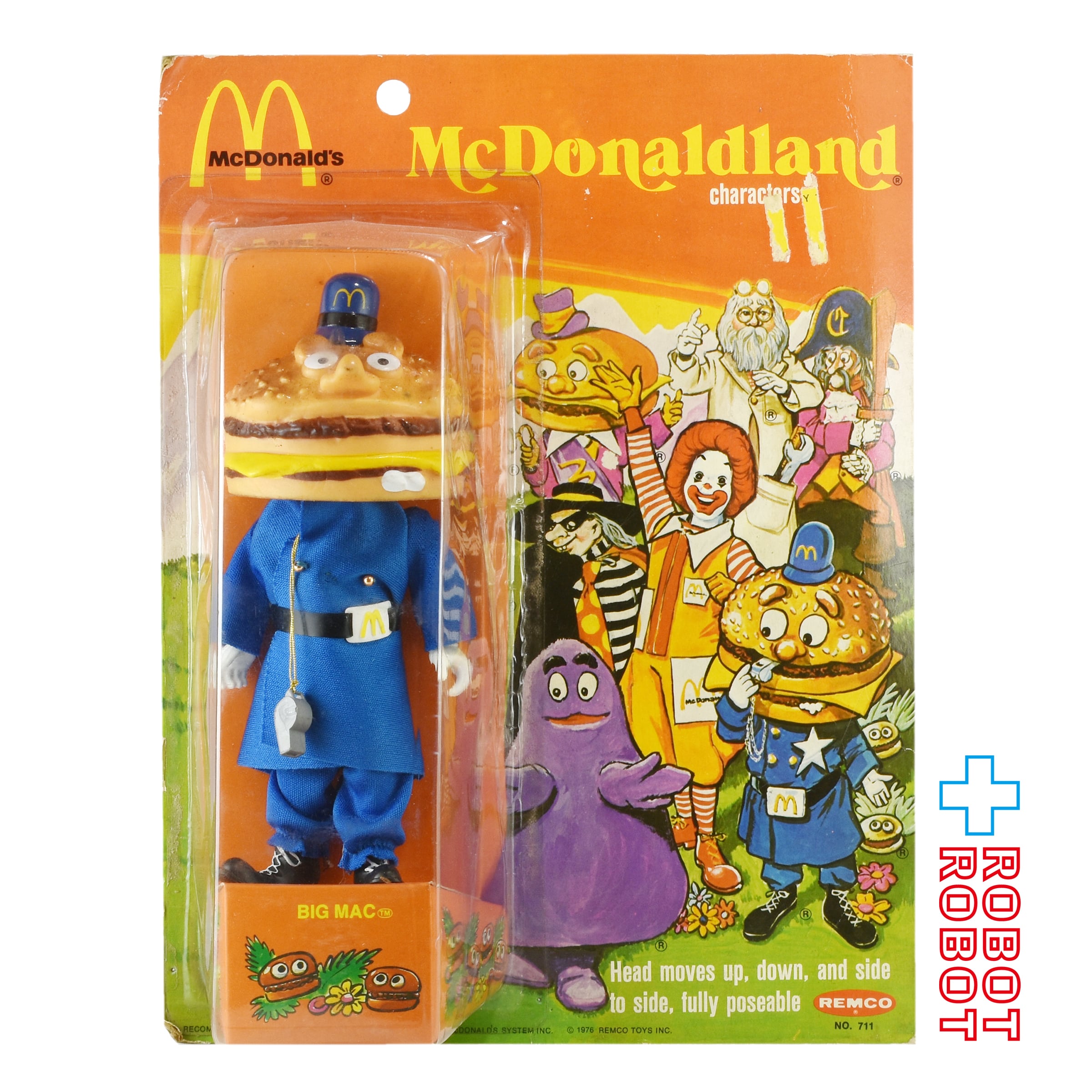 レムコ社 マクドナルドランド ビッグマックポリス フィギュア 1976 未