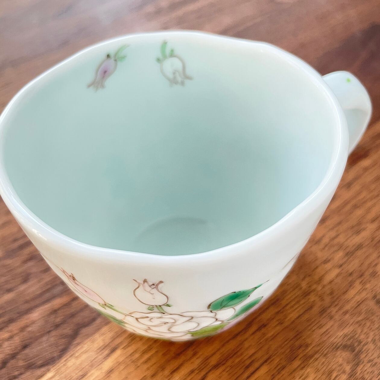 うつわ藍水 ｜ マグカップ（大）バラ ｜ 波佐見焼 | にっこう生活館