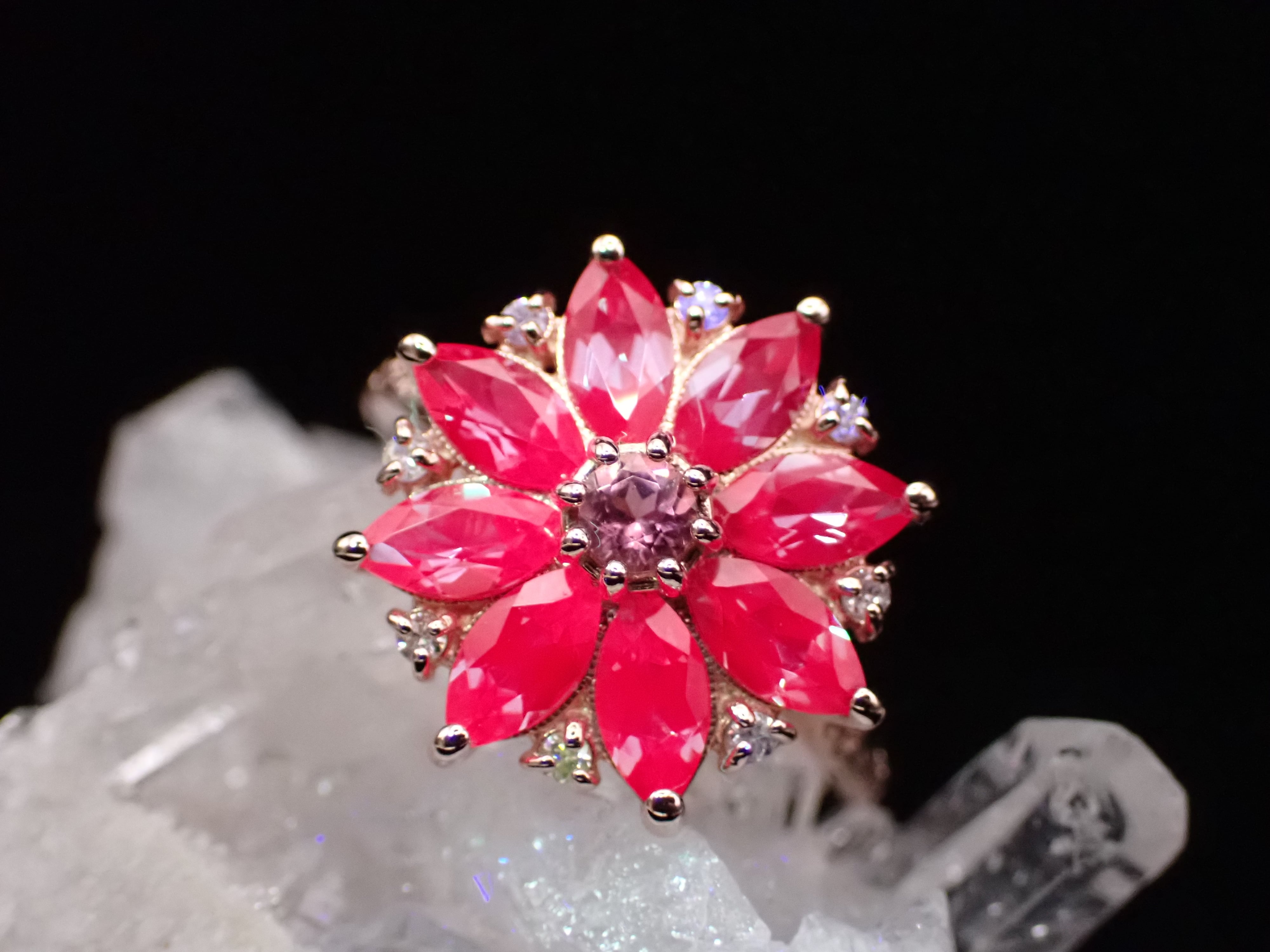 R.nouveau 】Poinsettia ring✳︎Full Bloom✳︎合成