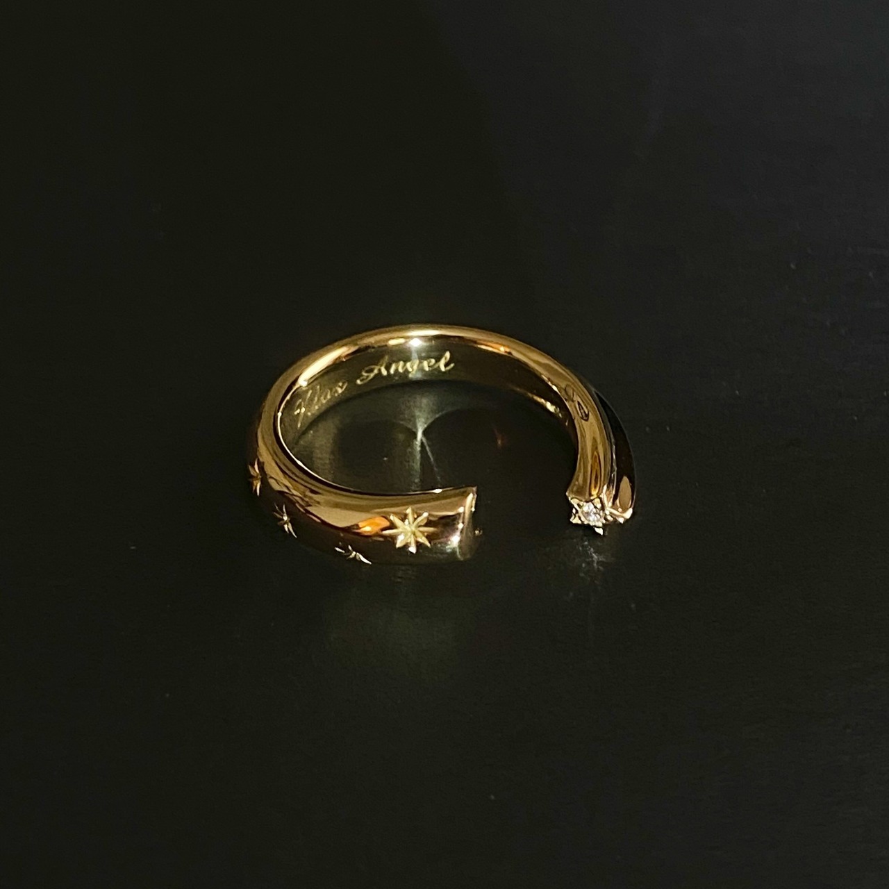 K18 Moon&Stars Ring