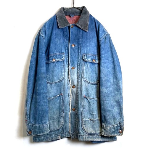 [BIG MAC] Vintage Blanket Lining Coverall Jacket [1950s-] Vintage Blanket Lining Coverall Jacket