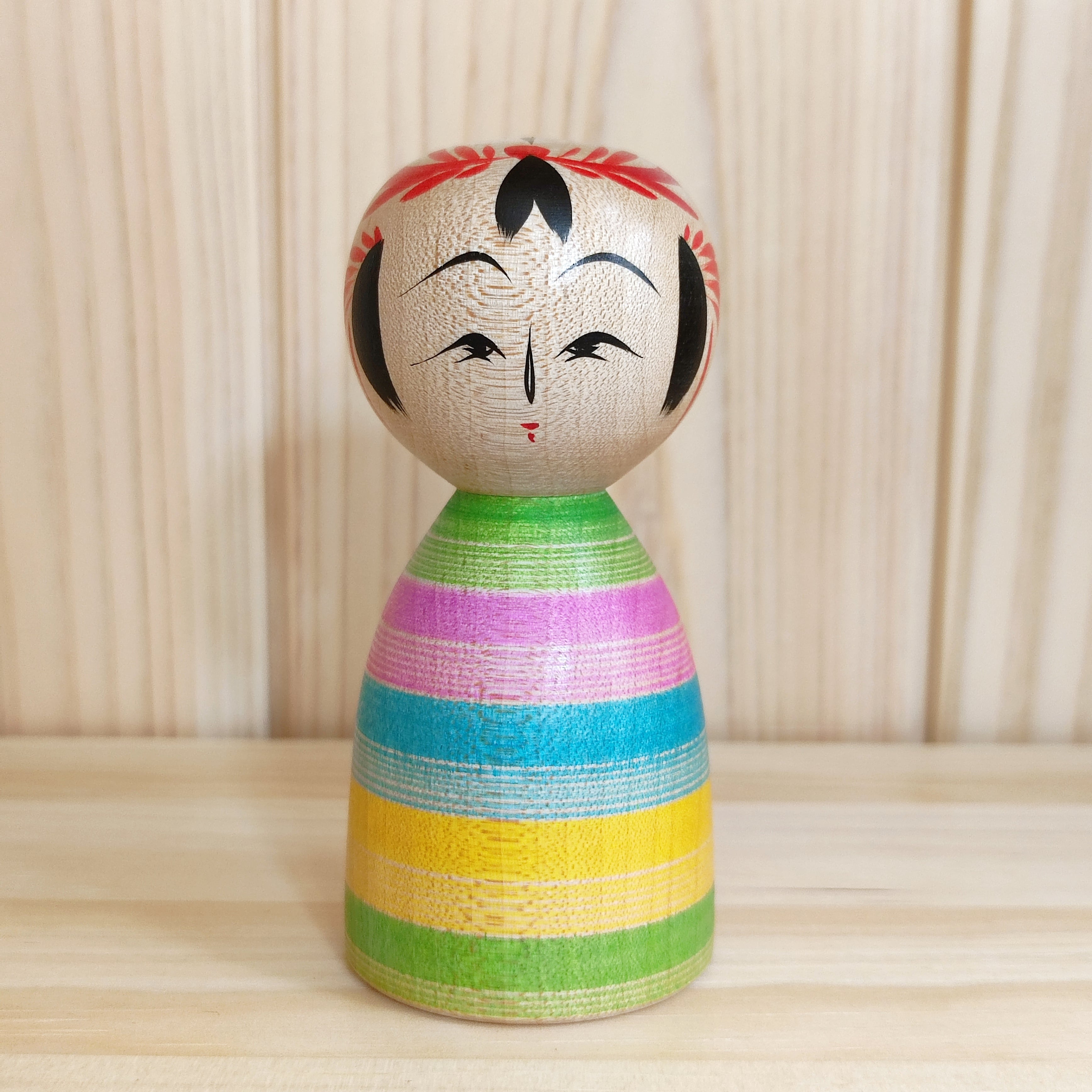 こけし　サボテン　輝幸　工人　伝統　民芸品　銘あり 平賀輝幸 (TERUYUKI HIRAGA) | SHIBUYA_KOKESHI こけし専門店