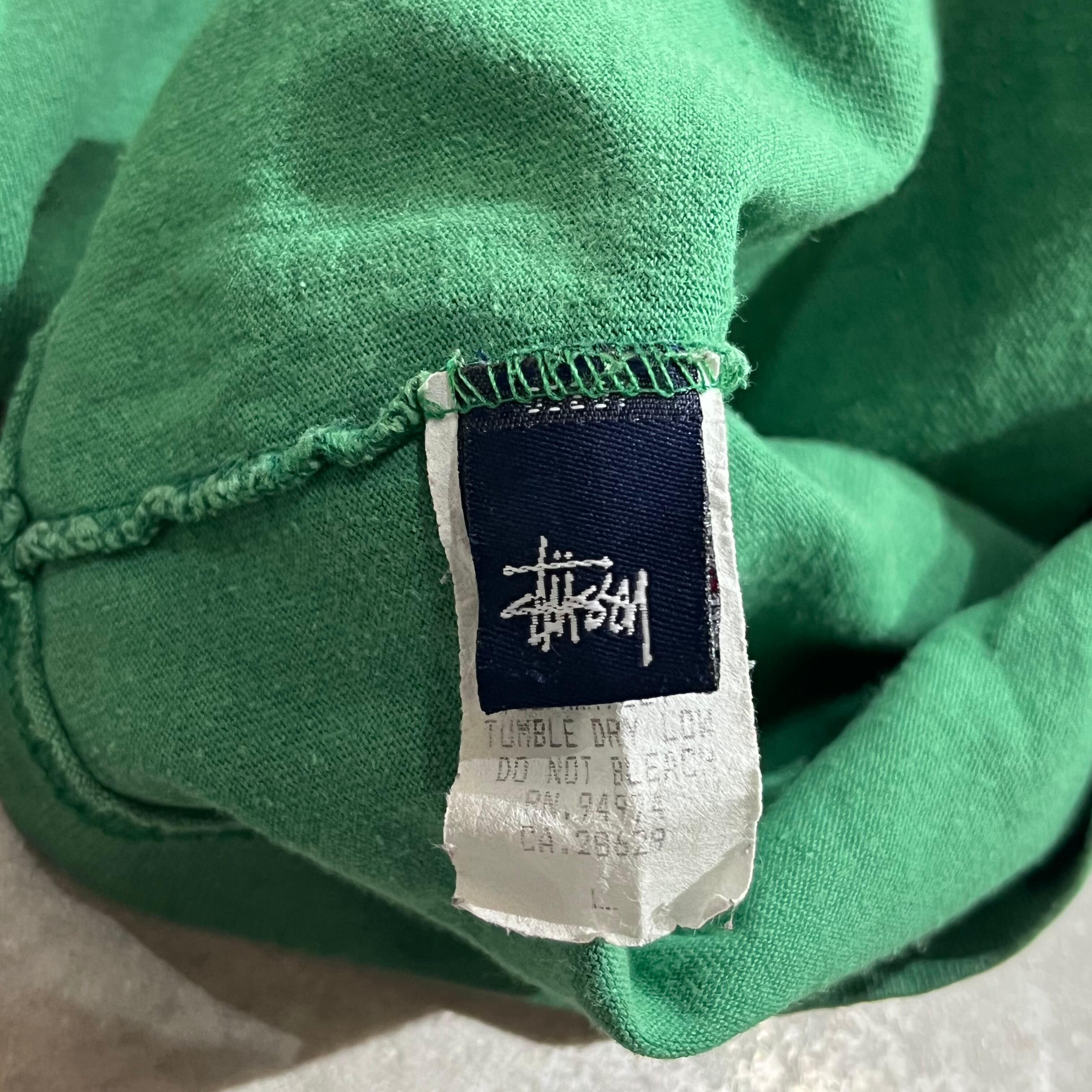 【※希少】stussy ステューシー★ボアジャケット フリース 深緑 2XL