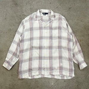 Polo Ralph Lauren Linen Open Callar Shirt
