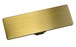 金属無地名札（真鍮-金タイプ）60×20ミリ　両用ピン留め具