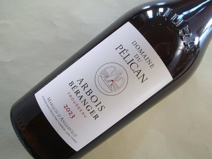 アルボワ ベランジェ・トルソー 赤 2023年 ペリカン